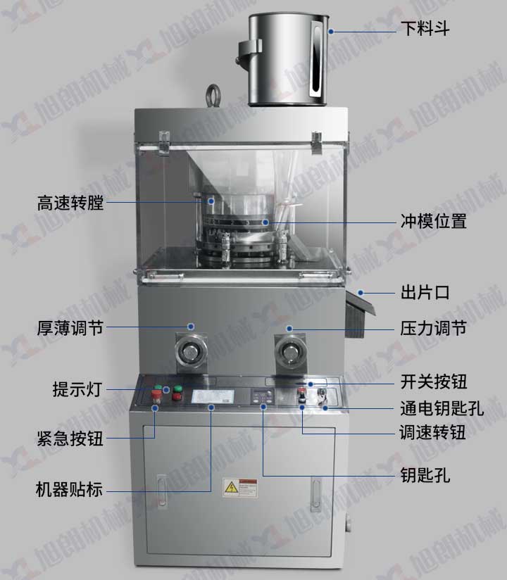 不銹鋼旋轉式壓片機